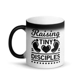 Raising Tiny Disciples Matte Black Magic Mug - Word of God Store