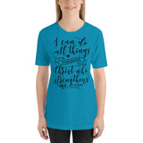 PHILIPPIANS 4:13 Unisex T-Shirt - Word of God Store