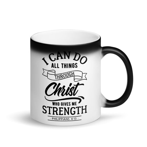 Matte Black Magic Mug - Word of God Store