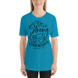 JOSHUA 1 9﻿ Unisex T-Shirt - Word of God Store