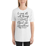 PHILIPPIANS 4:13 Unisex T-Shirt - Word of God Store