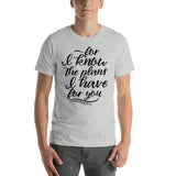 JEREMIAH 29 11  Unisex T-Shirt - Word of God Store