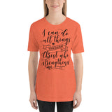 PHILIPPIANS 4:13 Unisex T-Shirt - Word of God Store