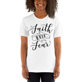 FAITH OVER FEAR Unisex T-Shirt - Word of God Store