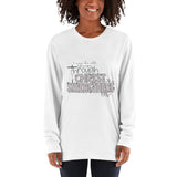 I Can Do All Things Through Christ Who Strengthens Me Long sleeve t-shirt - Word of God Store