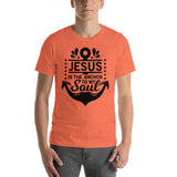 Jesus is the anchor to my soul Unisex T-Shirt - Word of God Store