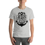 Jesus is the anchor to my soul Unisex T-Shirt - Word of God Store