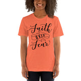 FAITH OVER FEAR Unisex T-Shirt - Word of God Store